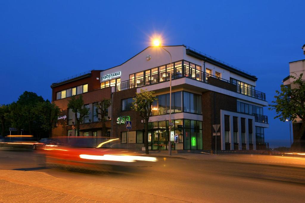 Hotel Sinchronas Telšiai Esterno foto